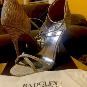 Beautiful high heels - great for that special event - worn once.